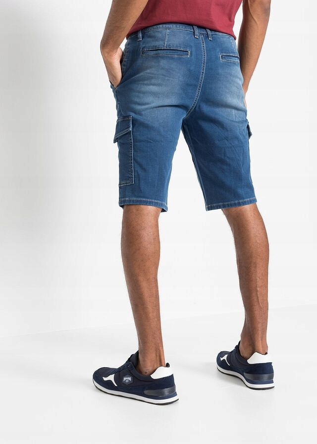 B.P.C spodenki bermudy jeans męskie ^62