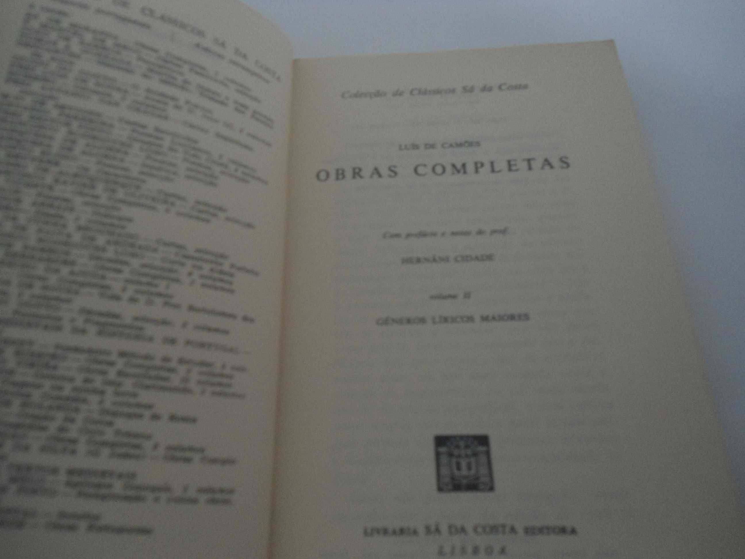 Obras Completas de Luís de Camões