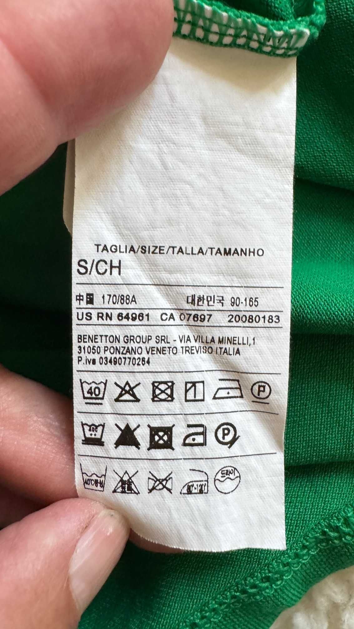 Koszulka polo męska, United Colors Of Benetton, rozmiar S.