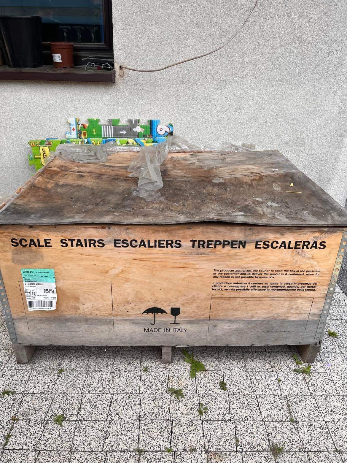 Schody zewnętrzne, ocynkowane spiralne, kręcone  eskalo