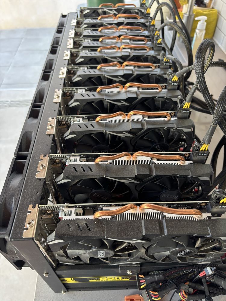 Mining Rig 6x 8GB RX580