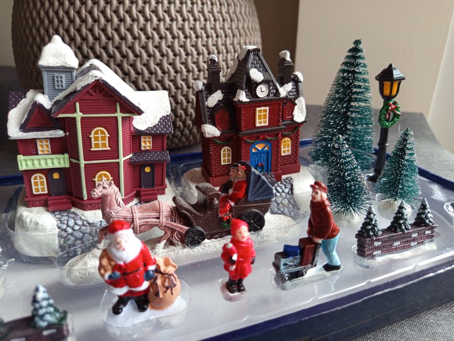 Magic Village wioska świąteczna dekoracja Boże Narodzenie