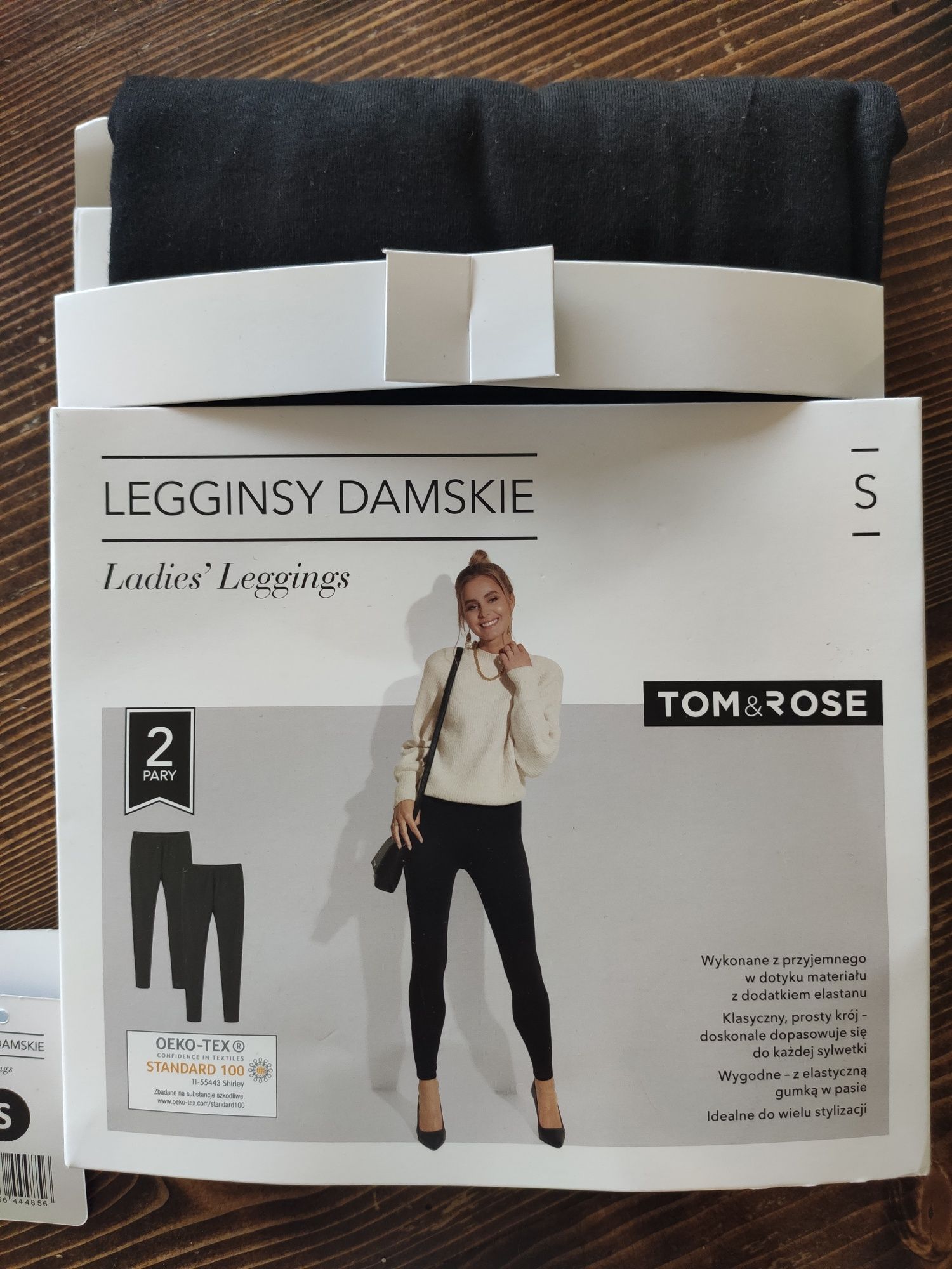 Nowe legginsy 2 pack S