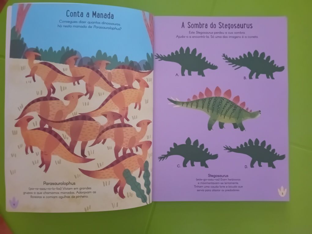 Livro LEYA Novo Dinossauros