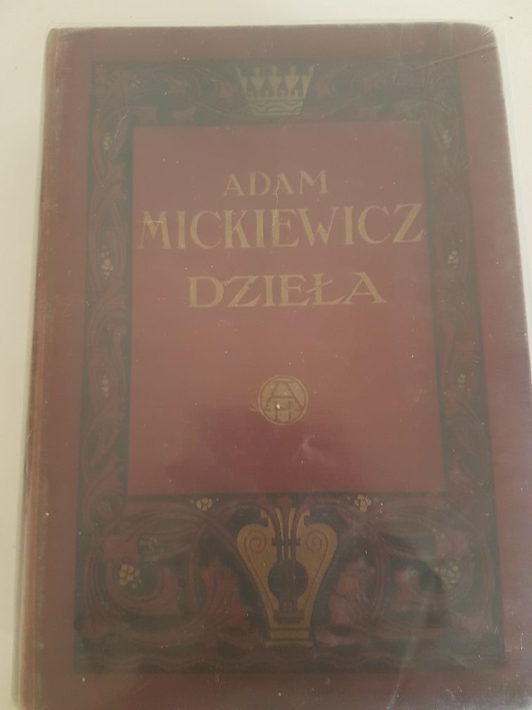 Dzieła Adama Mickiewicza t.IIIwydanie Tadeusz Pini