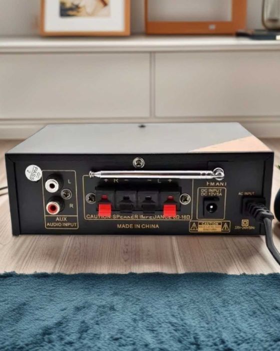 Підсилювач звуку з блютузом розкачає навіть найтихішу вечірку