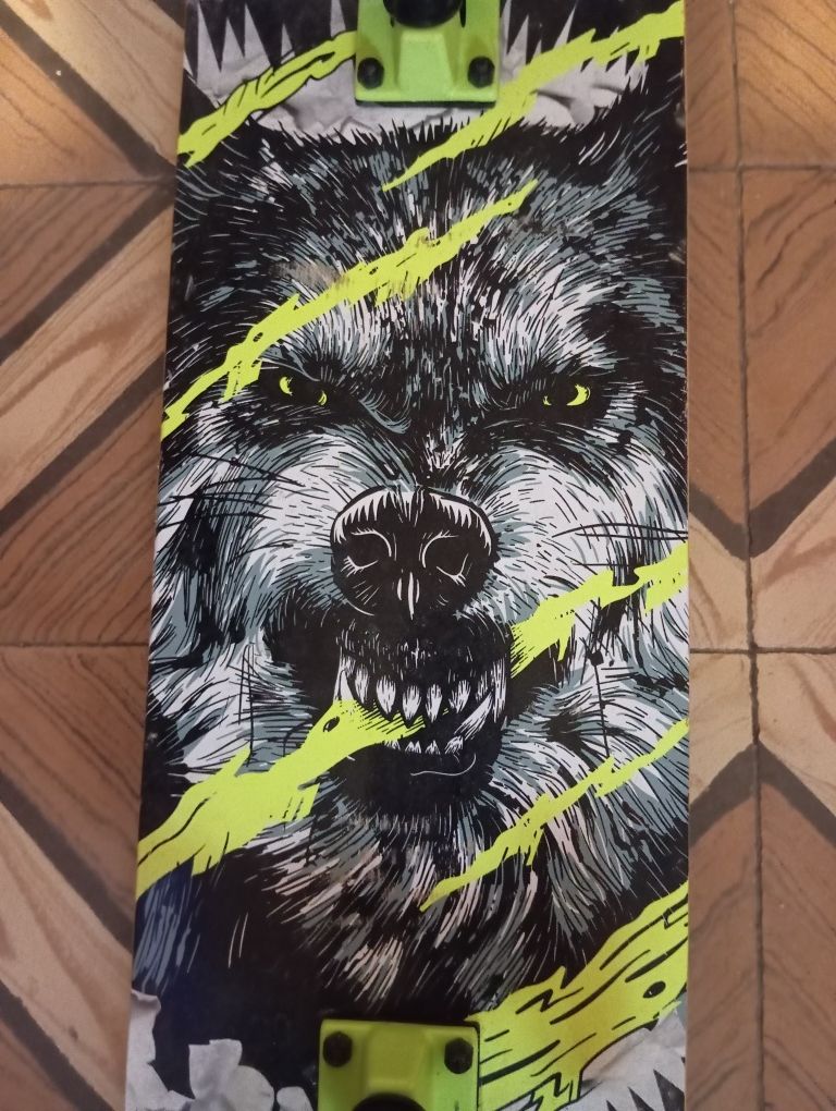 Skate design wolf