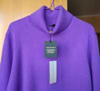 Гольф 100% кашемір XL светр кашемировый свитер