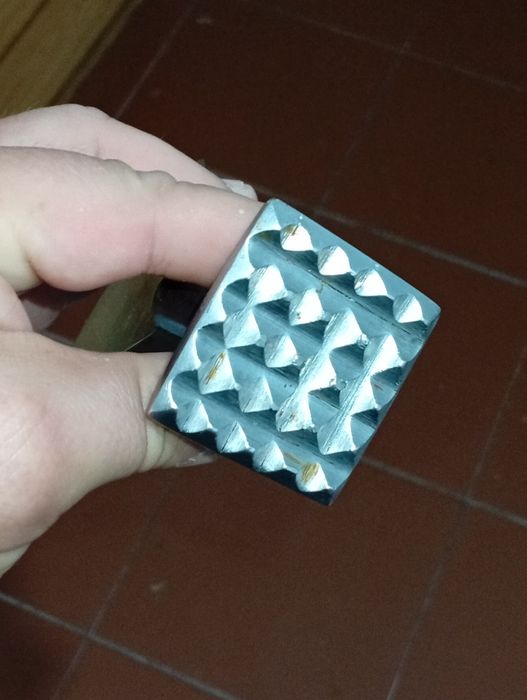 Martelo com Cutelo sem cabo para picar e cortar carne