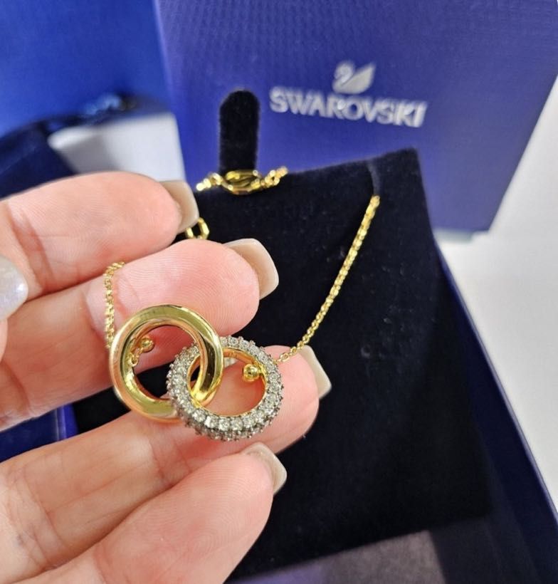 Сережки та кулон dextera swarovski