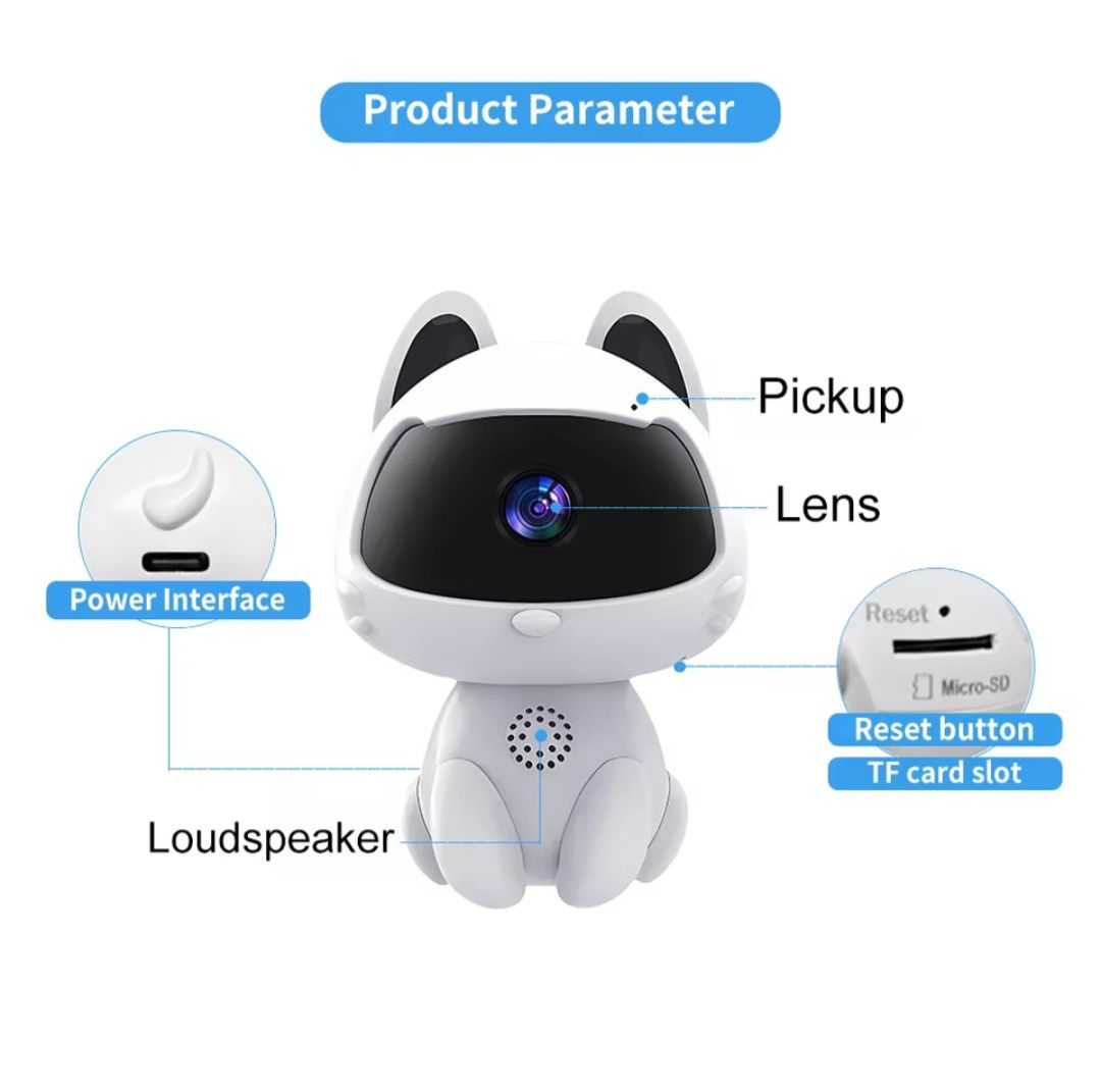 kamera kotek wifi v380 pro elektroniczna niania