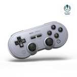 Pad joystick 8Bitdo SN30 Pro Bluetooth Gamepad Hall Effect USB gray