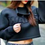 Alexander Wang H&M bluza czarna z neoprenu  S 36