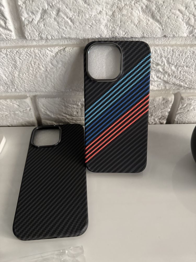 Чехол карбон iphone 15 pro Max с MagSafe
