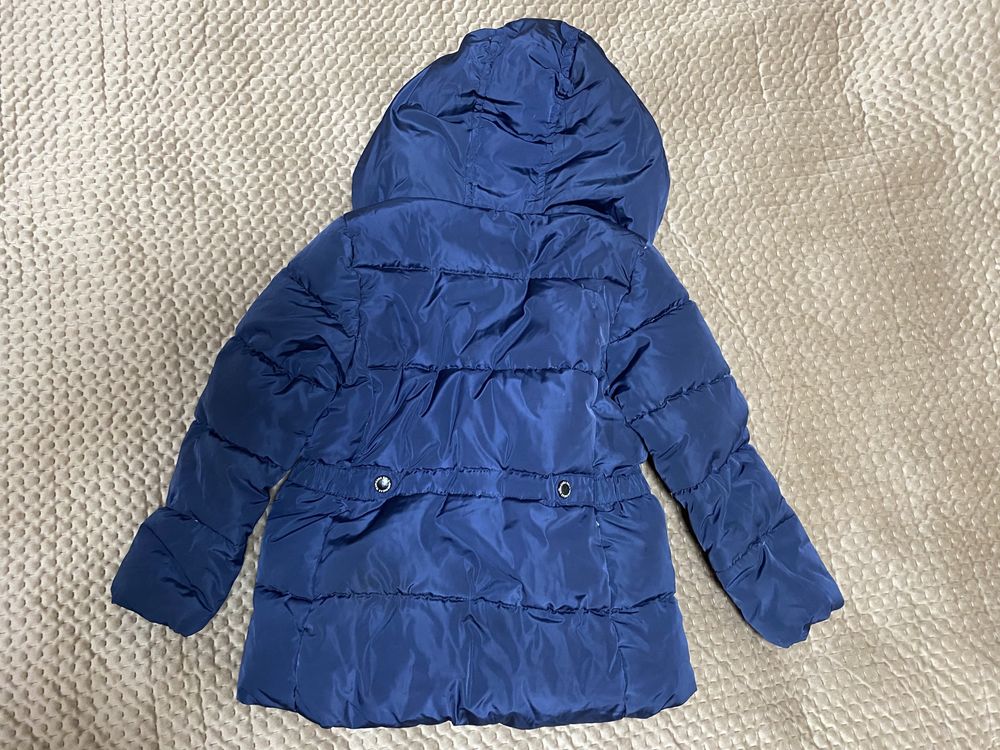 Куртка детская Zara теплая на девочку 6-7 лет