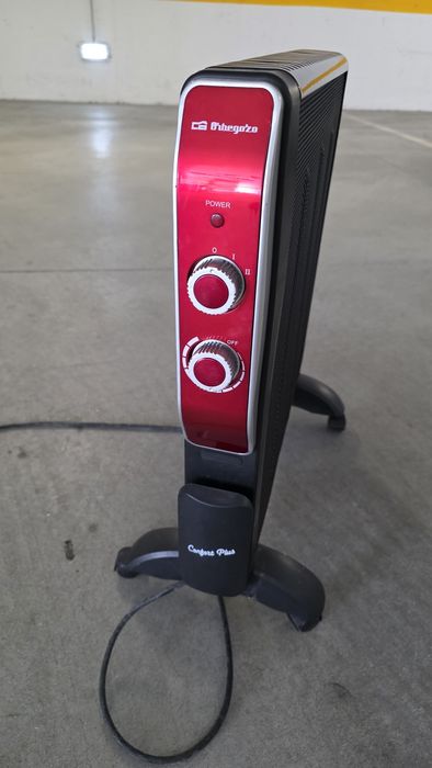 Aquecedor  eléctrico em mica com termóstato Confort Plus