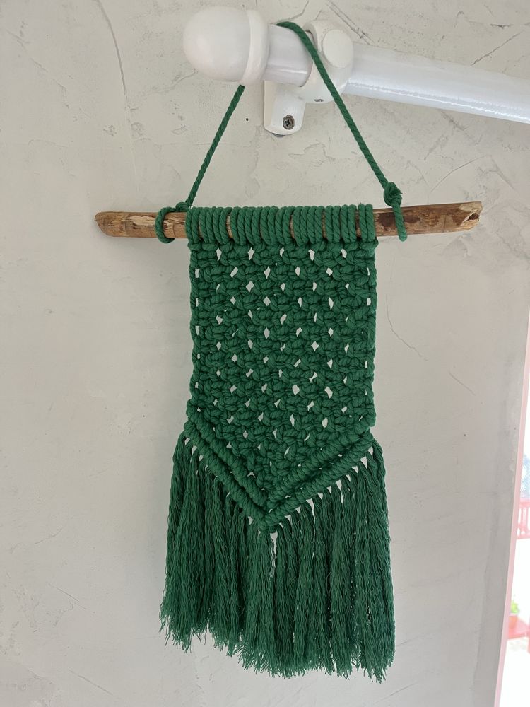 Macramé para decoração