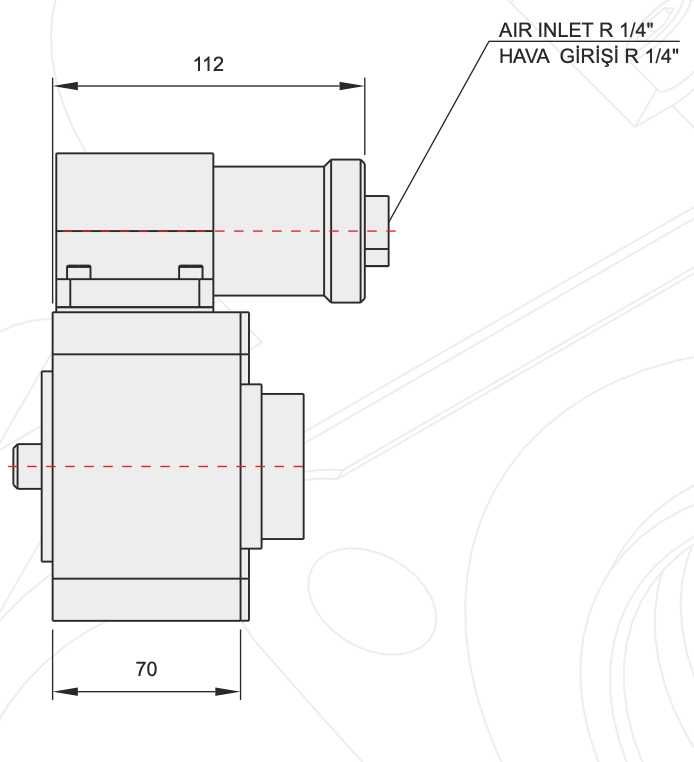 Коробка отбор мощности EATON 6109-8209 двухшестерная