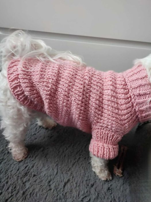 Sweterek ubranko ciepłe dla psa kota na zimę jesień jesienne zimowe