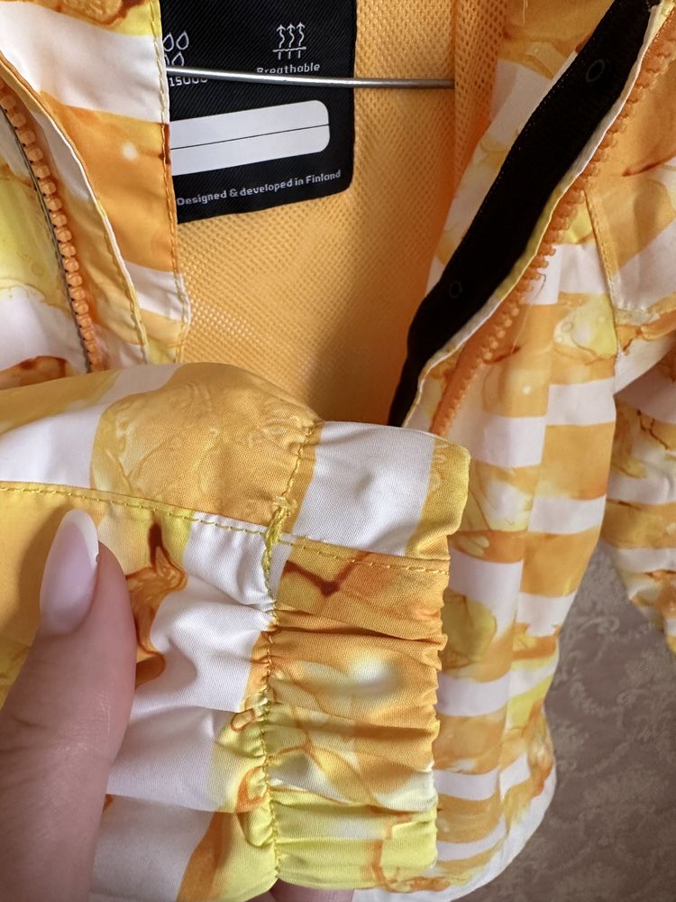 Куртка Вітровка Reima Reimatec® Light Демісезон дитяча жовта