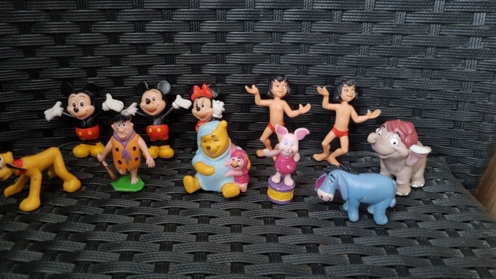 Stare figurki prl bully, księga dżungli, Kubuś puchatek