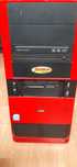 Komputer stacjonarny Pentium 4 3 GHz 1GB RAM old school GRATIS czerwon