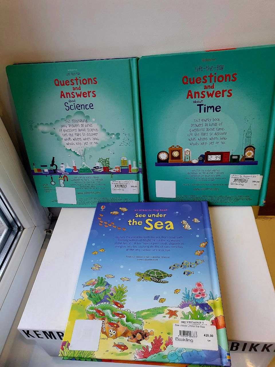See under the Seа Usborne, Questions and Answers about Science, Time