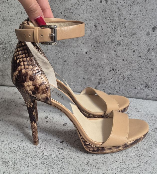 Michael Kors szpilki sandały na obcasie 36 skóra