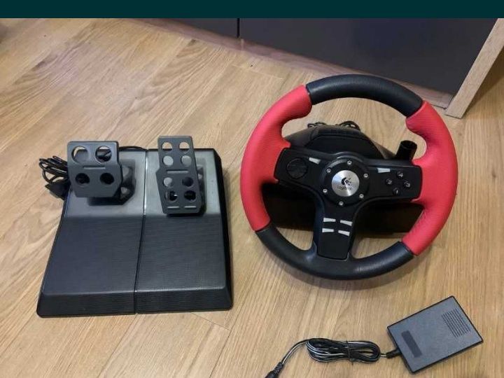 Игровий руль Logitech Force EX [thrustmaster) PC/PS