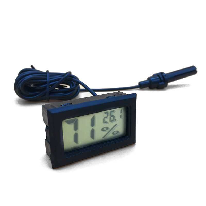 Цифровой гигрометр - термометр с выносным датчиком для инкубатора