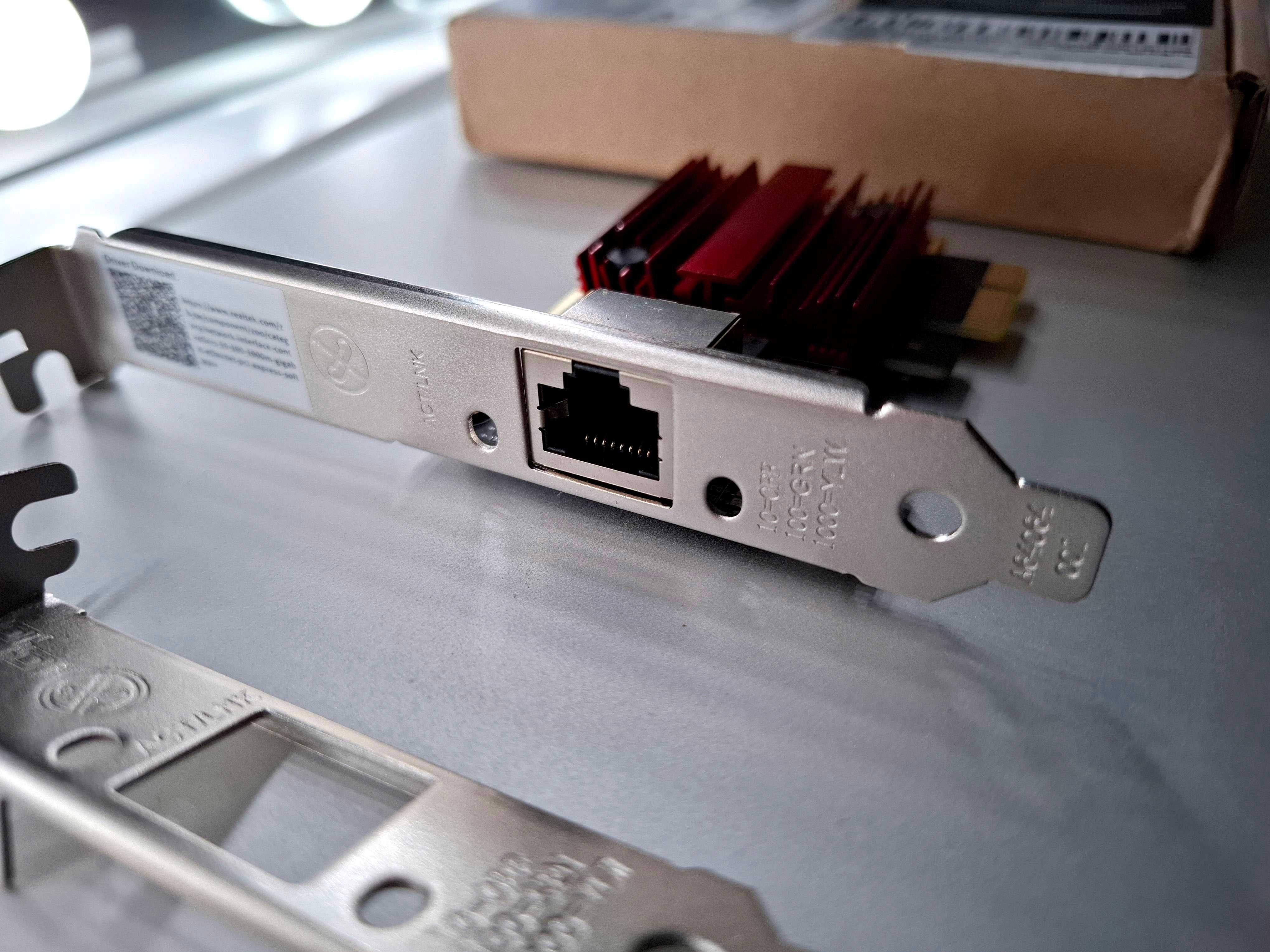 Karta sieciowa Fenvi 2.5Gbps PCI-E (RTL8125B) RJ45 do PC, NAS, itp