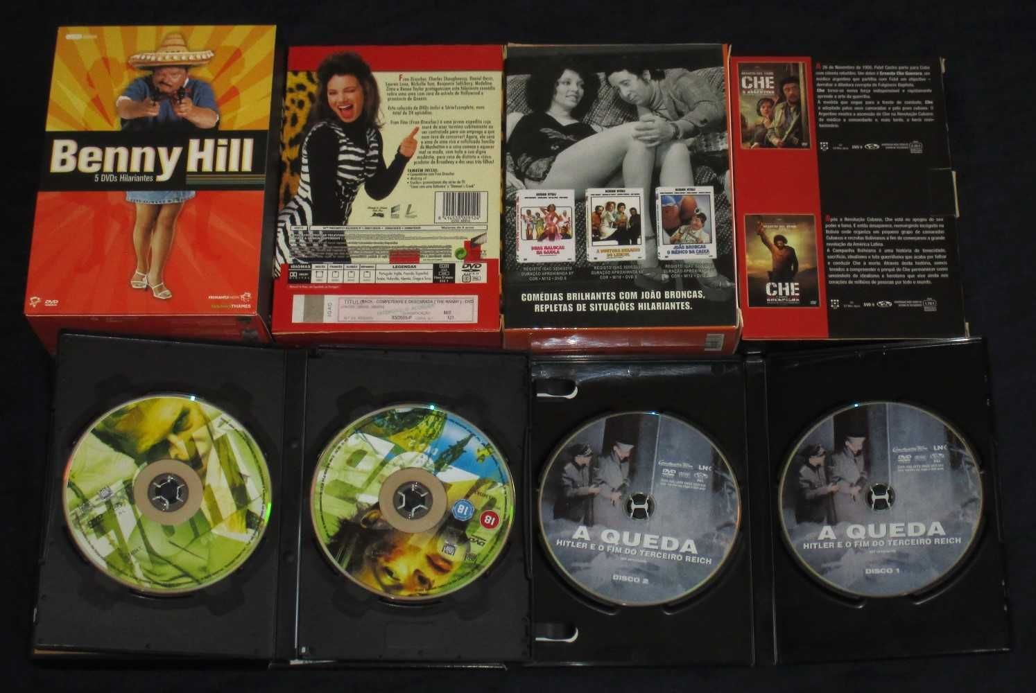 DVD Vídeo Filmes Séries Benny Hill The Nanny João Broncas Che