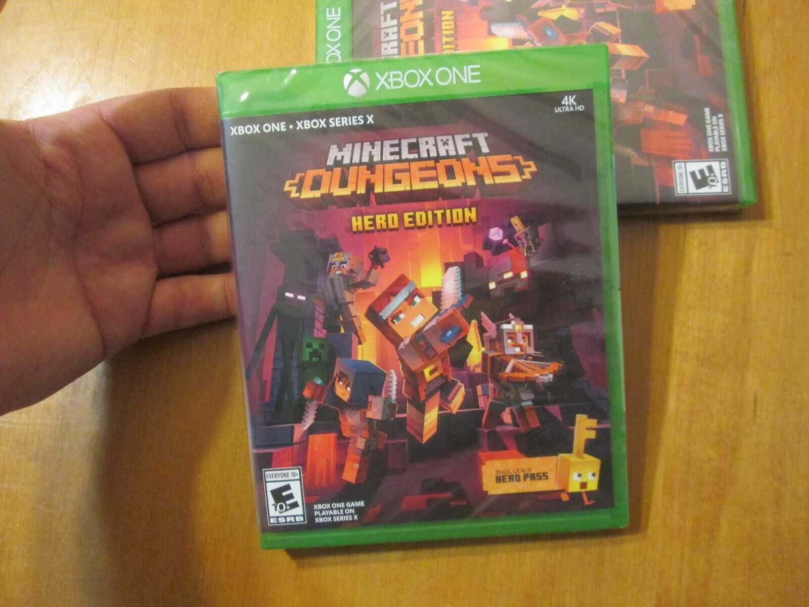 Jogo Minecraft Dungeons: Hero Edition Xbox One X Series X Novo Selado