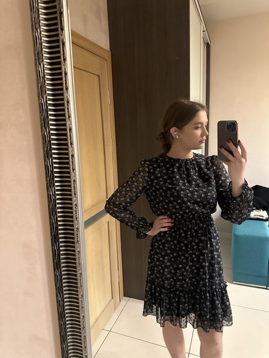 Сукня reserved сатинова з підкладкою