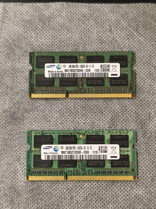 Memória RAM 4GB DDR3 SO-DIMM 1333MHz