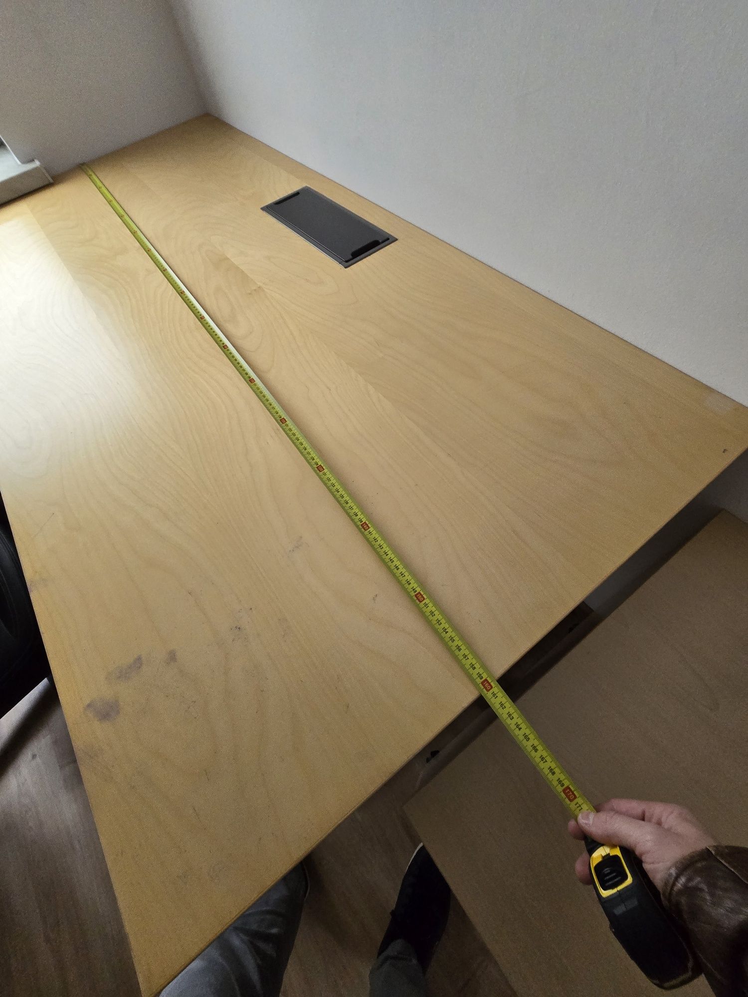 Stół biurko Kinnarp Oberon 160x80 regulowana wysokość