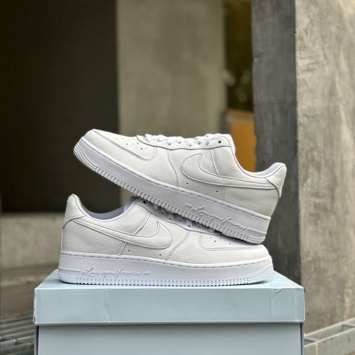 (БЕЗ ПЕРЕДОПЛАТИ)Nike Air Force Nocta найк ар аер форс нокта білі