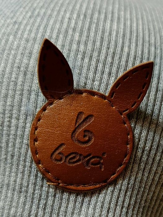 BEXA czapka Alan szara logo króliczek roz. 38