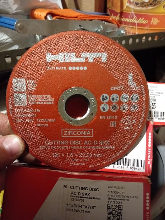 Tarcza hilti 125 i 230