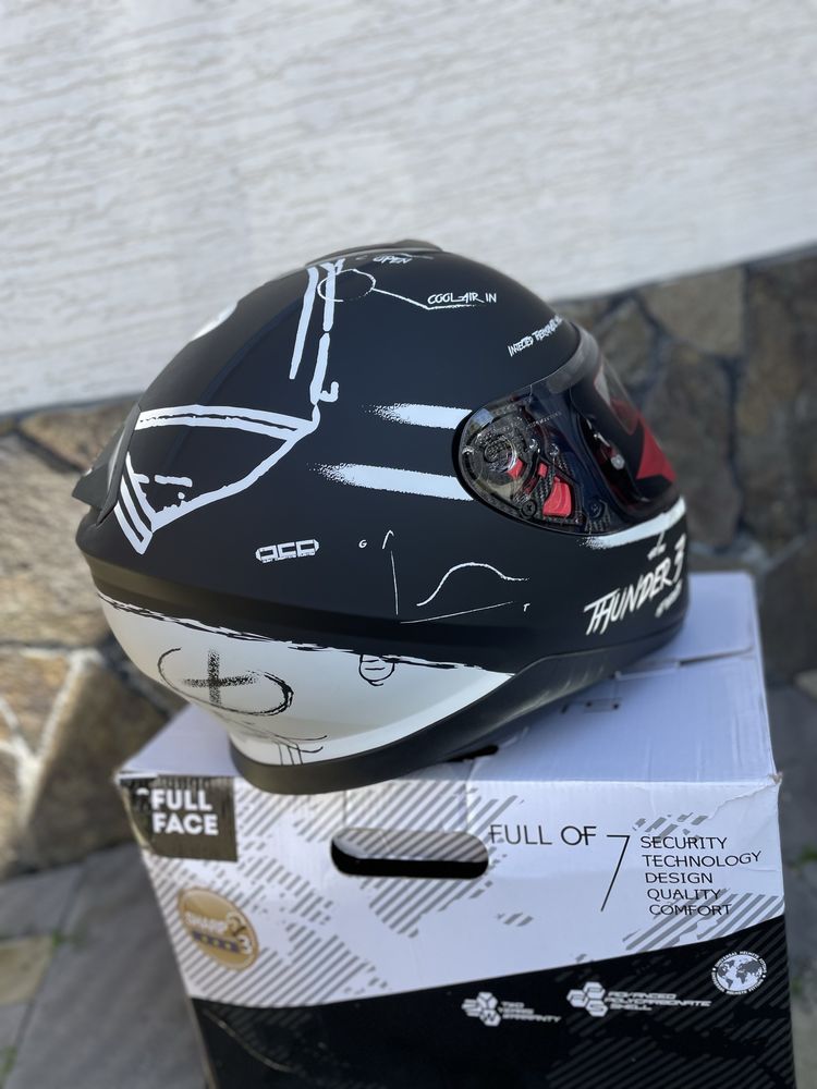 Шолом шлем mt helmets XL 61-62 мотошолом