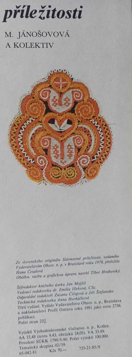 Ретро книга про вишивку, макраме та інше. 1981 рік. Словацька мова.