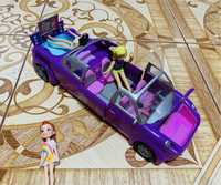 Машинка кабриолет Polly pocket(полли плкет),куколки принцессы Disney