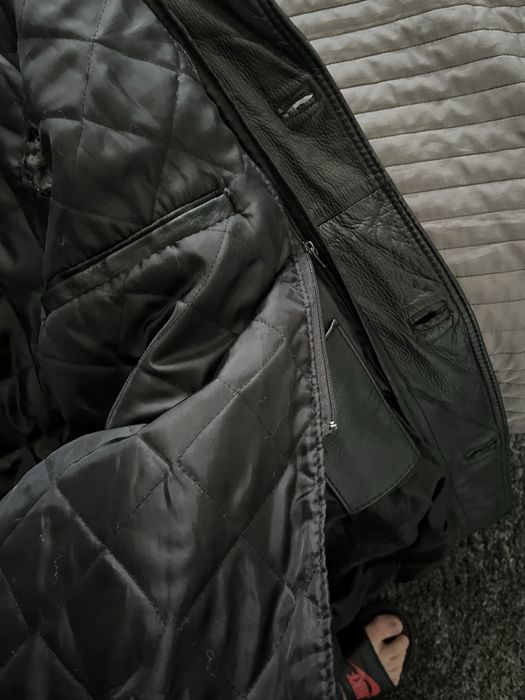 Kurtka skórzana XXL na ok 185-190cm wzrostu i ok 130-140kg.