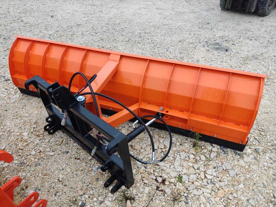 Nowy pług do śniegu na dwa siłowniki mocowanie euro/tuz DOWÓZ