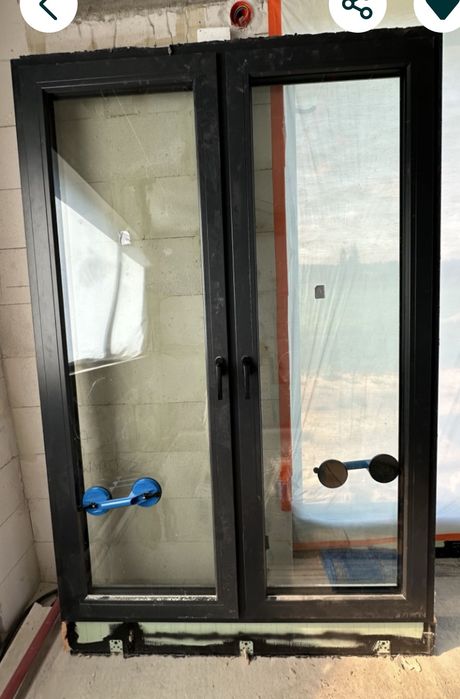 Okno balkonowe Veka Softline 82 MD 1510x2190