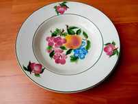 Porcelana prato antigo