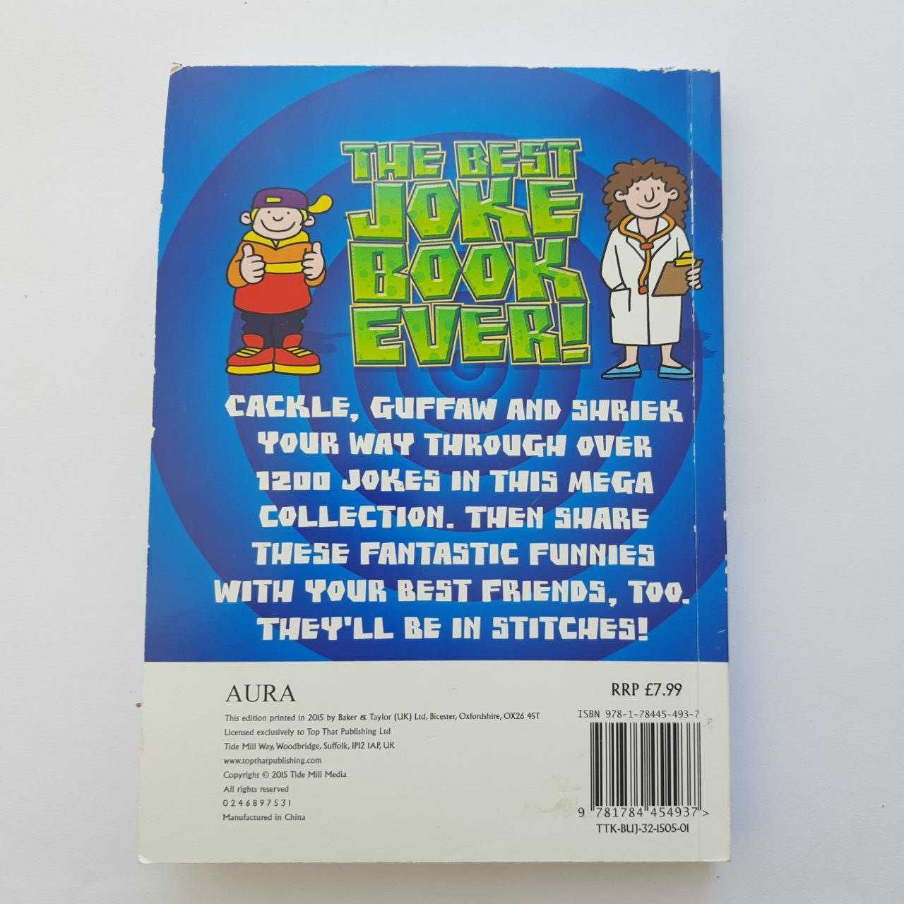 The Best Joke Book Ever книга на английском языке с шутками анекдотами