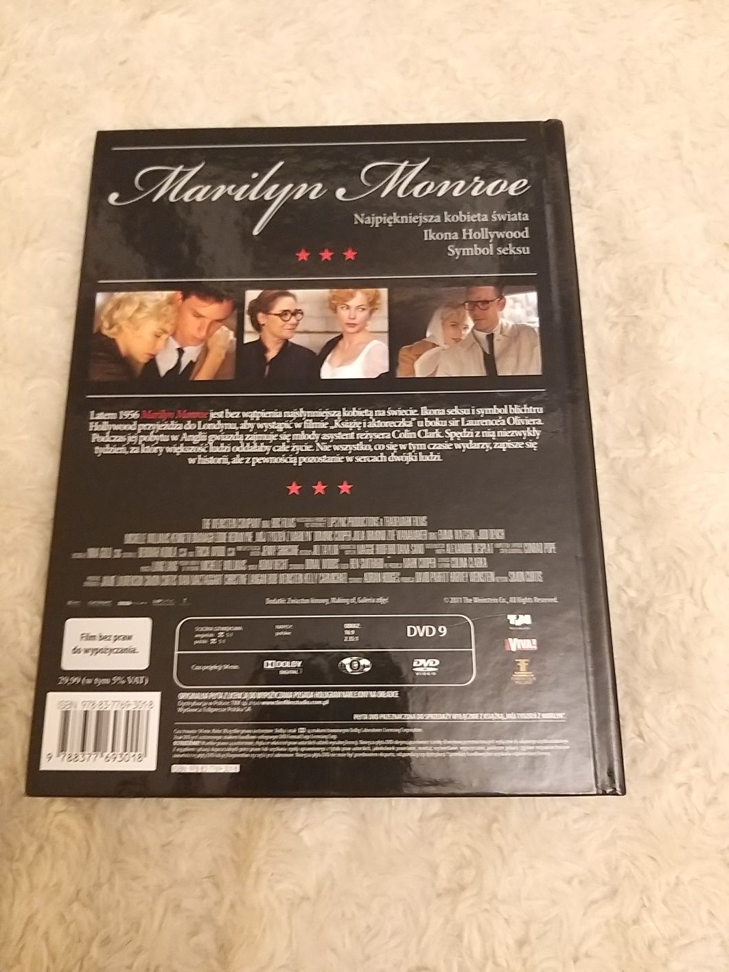 Mój tydzień z Marilyn film DVD z książeczką