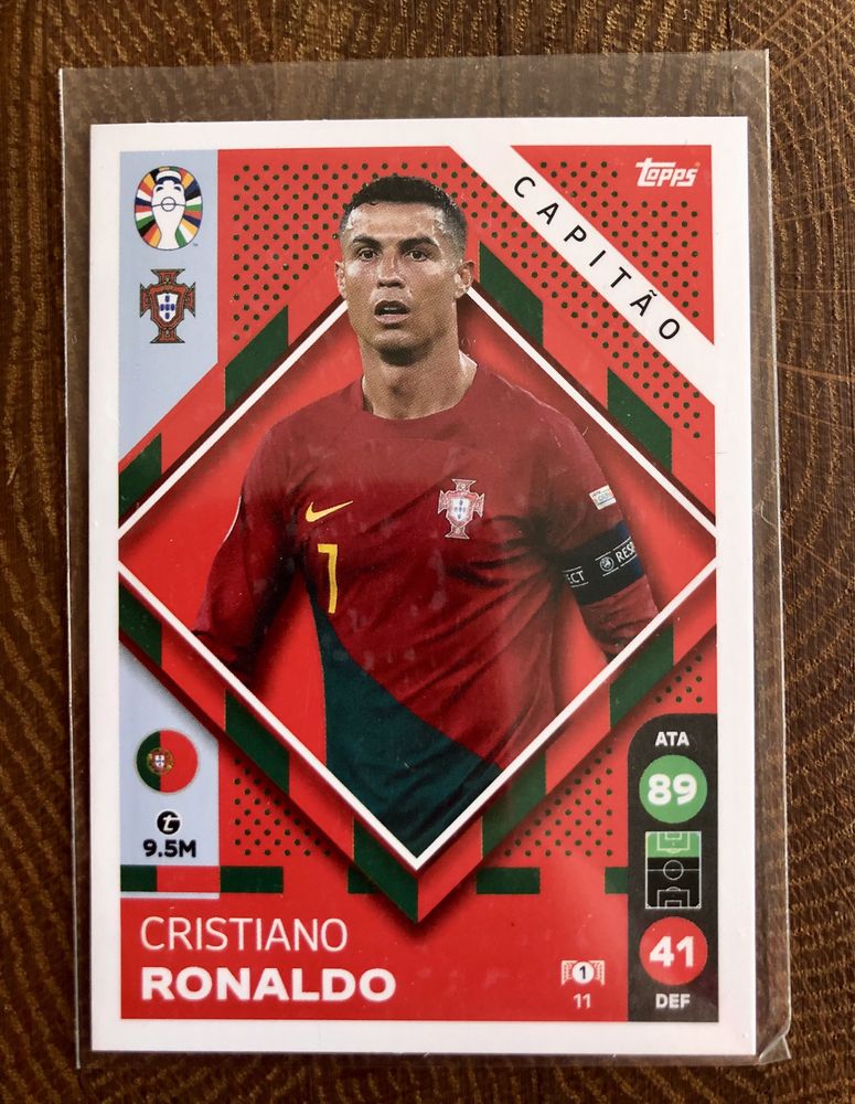 Cristiano Ronaldo Topps EURO 2024