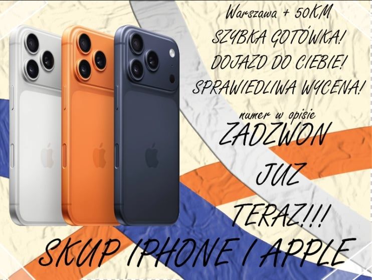 Skup iPhone i produktów Apple | Warszawa/okolice| Sprawne i Uszkodzone